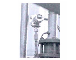 圖2 安裝在氫進氣管上的三暢 530A壓力傳感器